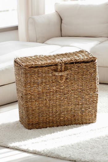 Woven Storage Basket for Home Organization