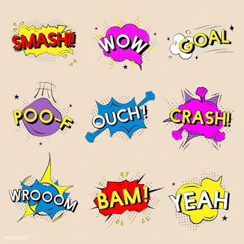 Wow bang boom | Free stock vector - 77454