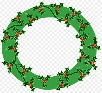 Wreath, Christmas Day, Christmas Decoration, Holly PNG