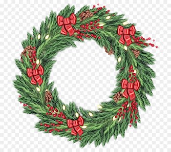 Wreath, Christmas Day, Christmas Decoration, Oregon Pine PNG
