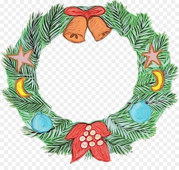 Wreath, Christmas Day, Garland, Colorado Spruce PNG
