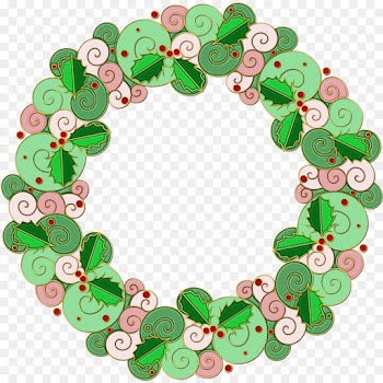 Wreath, Christmas Day, Holly, Green, Christmas Decoration PNG