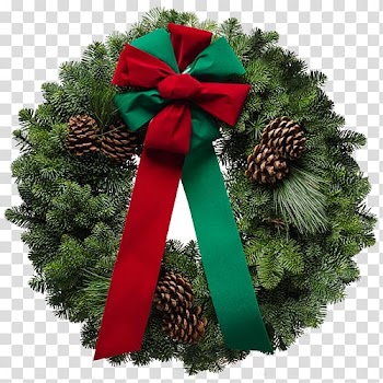 Wreath Christmas decoration Christmas ornament A Christmas Carol, wreath wedding transparent background PNG clipart