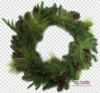 Wreath Christmas decoration Christmas ornament , watercolor wreath transparent background PNG clipart