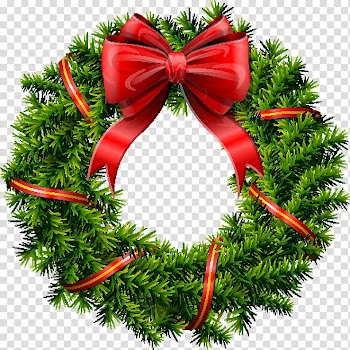 Wreath Christmas decoration Morrow Memorial Methodist Church , christmas wreath decorative elements transparent background PNG clipart