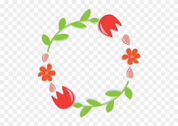 Wreath Clipart Light Png - Transparent Background Flower Clip Art
