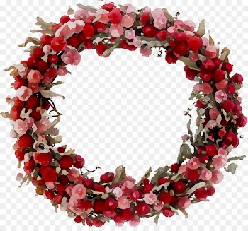 Wreath, Flower Bouquet, Flower, Red PNG