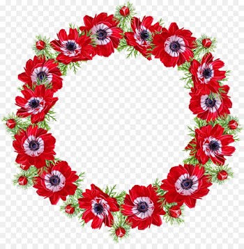 Wreath, Flower, Christmas Day PNG
