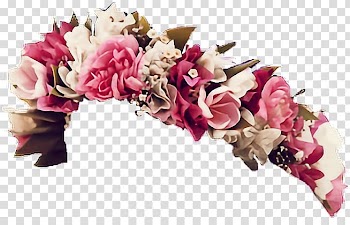 Wreath Flower Crown, flower transparent background PNG clipart