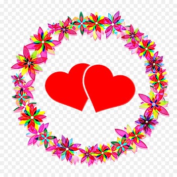 Wreath, Flower, Greeting Note Cards, Heart, Pink PNG