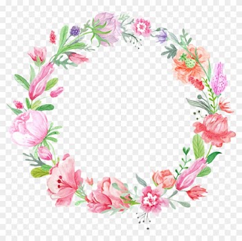 Wreath Flower Wedding Invitation Stock Photography - Circulo Con Flores Png