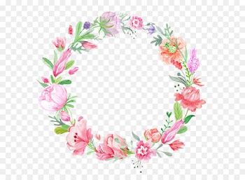 Wreath Flower Wedding invitation Stock photography Crown - Color flower wreath 