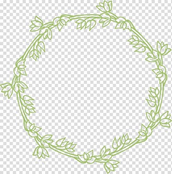 Wreath Garland Pattern, Garland lace hand-painted border transparent background PNG clipart