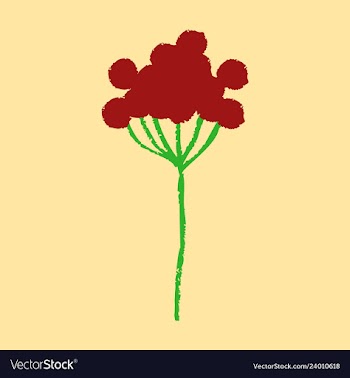 Wreath of flowers in watercolor style with white vector image