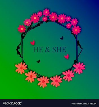 Wreath of flowers in watercolor style with white vector image