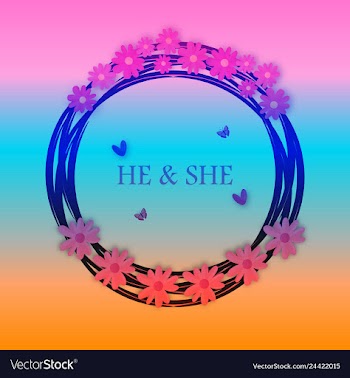 Wreath of flowers in watercolor style with white vector image