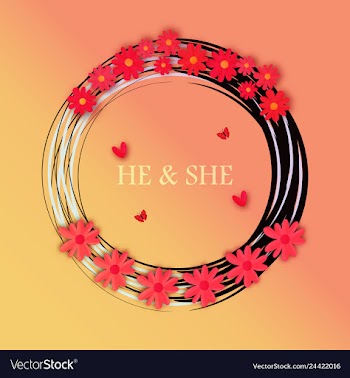 Wreath of flowers in watercolor style with white vector image