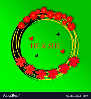 Wreath of flowers in watercolor style with white vector image