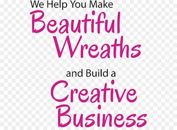 Wreath, Pink, Business, Text PNG