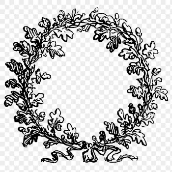 Wreath png frame, vintage hand | Free PNG - rawpixel
