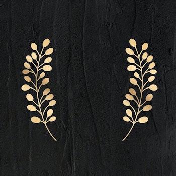 Wreath vector gold botanical watercolor… | Free stock illustration | High Resolution graphic