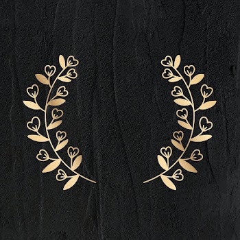 Wreath vector gold floral watercolor luxury… | Free stock illustration | High Resolution graphic