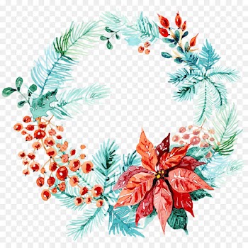 Wreath, Watercolor Painting, Christmas Day, Colorado Spruce, Leaf PNG