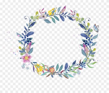 Wreath Watercolor Painting Clip Art - Christian Notebooks