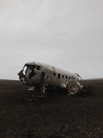 Wrecked Airliner