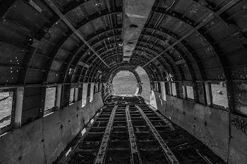 Wrecked Airplane Hangar