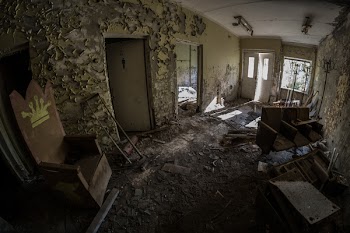 Wrecked House Interior