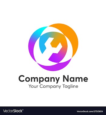 Wrench logo vector image