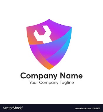 Wrench logo vector image
