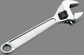 Wrench, spanner PNG image, free download