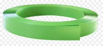 Wristband, Plastic, Green PNG