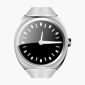 Wristwatch clipart, illustration vector. Free | Free Vector - rawpixel