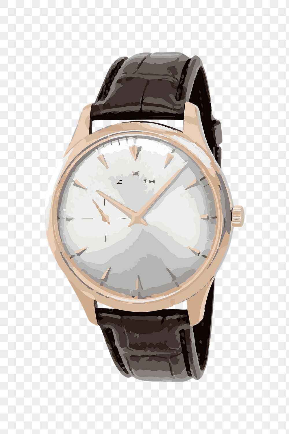 Wristwatch png sticker, fashion illustration | Free PNG - rawpixel