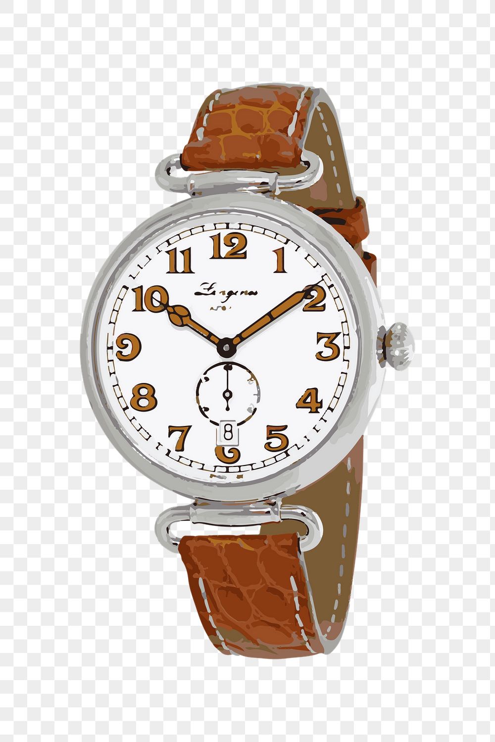 Wristwatch png sticker, fashion illustration | Free PNG - rawpixel