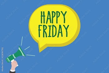 Writing note showing Happy Firday. Business photo showcasing Wishing you have a good start for the weekend Positive greeting.