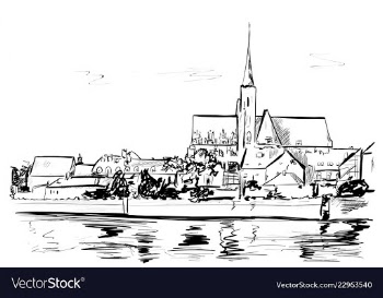 Wroclaw vector image