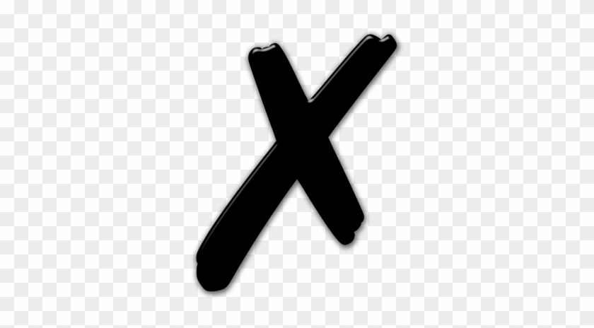 Wrong Cross Clipart Black And White - X Mark