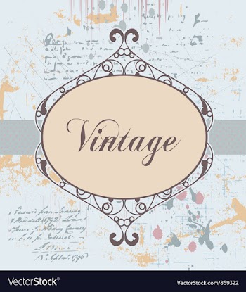 Wrought iron frame vector image