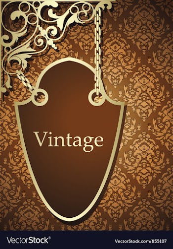 Wrought iron sign vector image