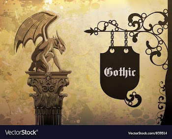 Wrought iron sign vector image