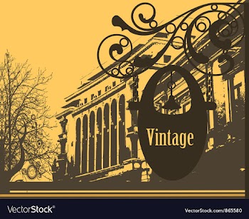 Wrought iron sign vector image