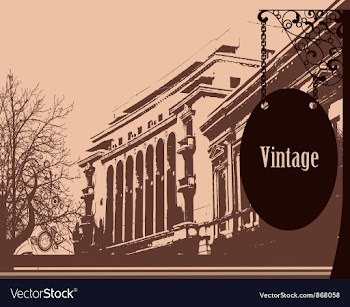 Wrought iron sign vector image