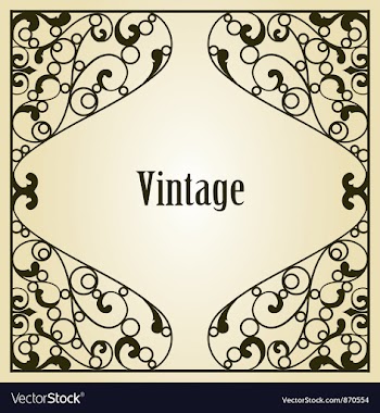 Wrought iron sign vector image