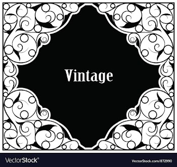 Wrought iron sign vector image