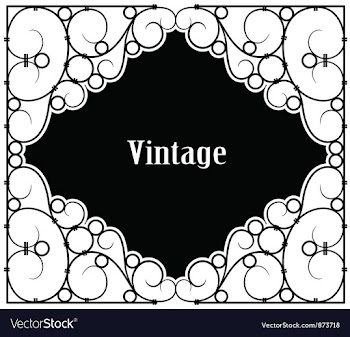 Wrought iron sign vector image