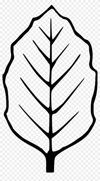 Wunderbar Svg Vorlagen Zeitgenössisch - Outline Image Of A Leaf